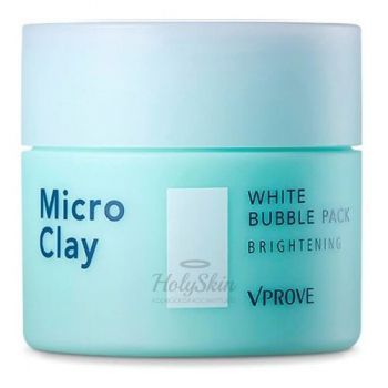 Micro Clay White Bubble Pack Brightening Осветляющая маска для лица