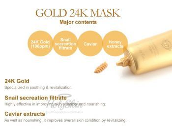 Luxury Gem gold 24K Mask Tony Moly купить