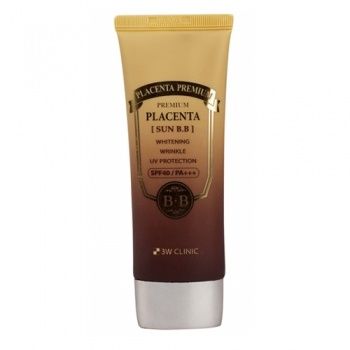 Premium Placenta Sun BB Cream Плацентарный ВВ крем для увлажнения и восстановления кожи