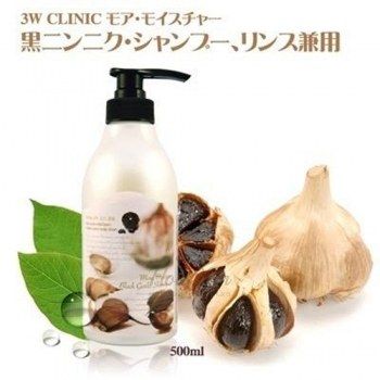 More Moisture Black Garlic Shampoo 500 мл Увлажняющий шампунь для восстановления и придания волосам блеска