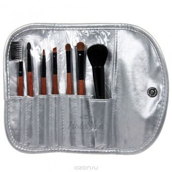 Limoni Silver Travel Kit Набор кистей для макияжа