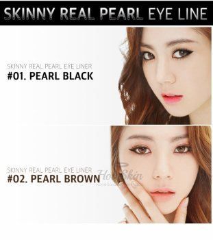 Skinny Real Pearl Eye Liner description