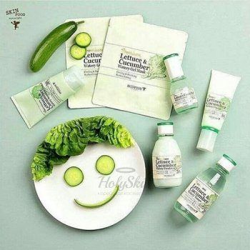 Premium Lettuce & Cucumber Watery Emulsion Увлажняющая эмульсия с латуком и огурцом