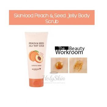 Peach & Seed Jelly Body Scrub Гелевый скраб для ухода за кожей