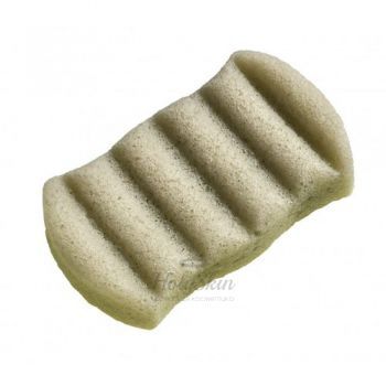 Konjac 6 Wave Bath Sponge With Green Clay The Konjac Sponge Company