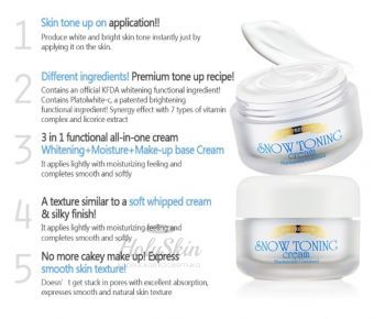 The Premium Snow Toning Cream description