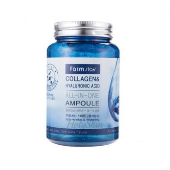 All In One Collagen and Hyaluronic Ampoule Farmstay купить