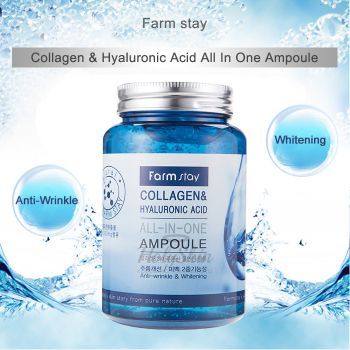 Сыворотка с гиалуроновой кислотой для лица All In One Collagen and Hyaluronic Ampoule отзывы