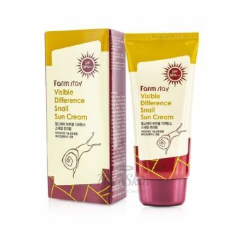 Visible Difference Snail Sun Cream Farmstay отзывы
