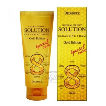Natural Perfect Solution Cleansing Foam Gold Edition купить