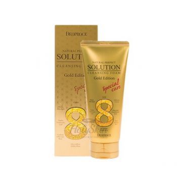 Natural Perfect Solution Cleansing Foam Gold Edition Deoproce