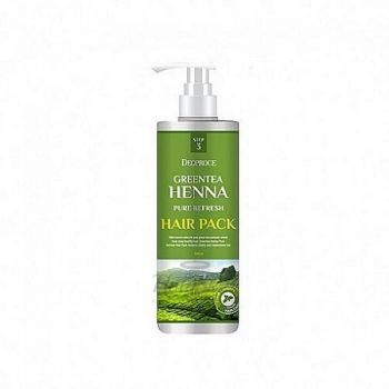 Greentea Henna Pure Refresh Hair Pack Deoproce купить