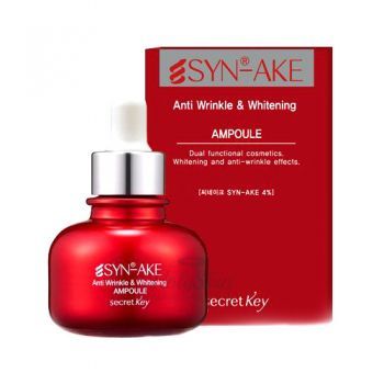 Syn-Ake Anti Wrinkle & Whitening Ampoule Secret Key отзывы