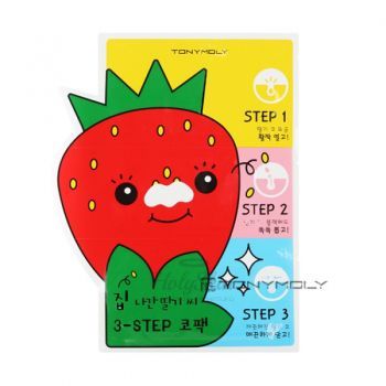 Homeless Strawberry Seeds 3-step Nose Pack отзывы