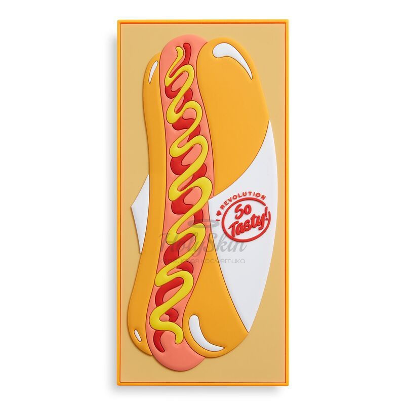 Палетка теней 18 теплых матовых и сияющих оттенков I Heart Revolution, Tasty Hot Dog Shadow Palette
Палетка теней 18 теплых матовых и сияющих оттенков I Heart Revolution, Tasty Hot Dog Shadow Palette