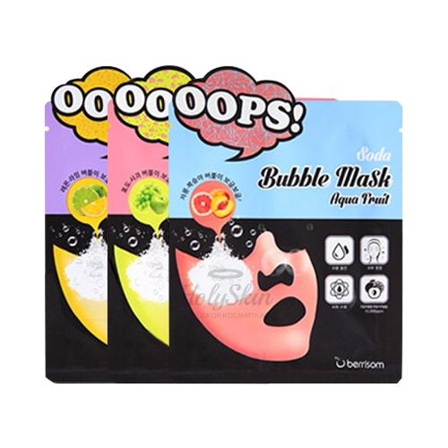 Тканевые маски Oops Soda Bubble Mask
