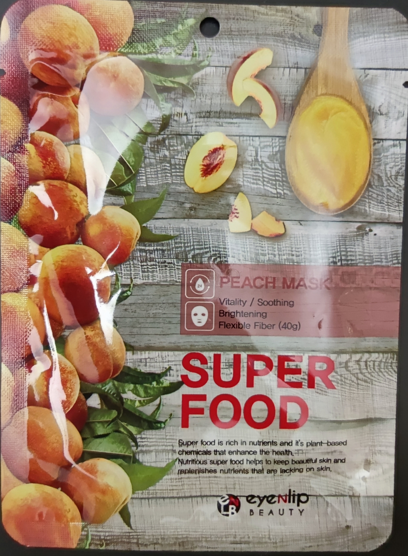 Super Food Mask серия тканевых масок для лица от eyenlip купить