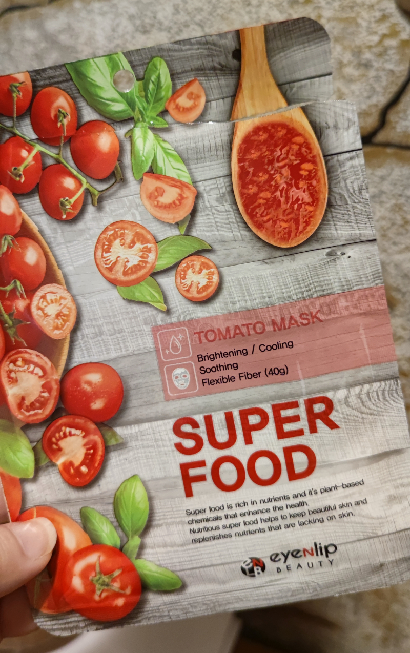 Super Food Mask серия тканевых масок для лица от eyenlip купить