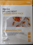Healing Night Mask Pack как пользоваться