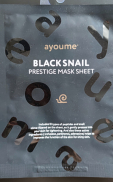 Black Snail Prestige Mask Sheet как пользоваться