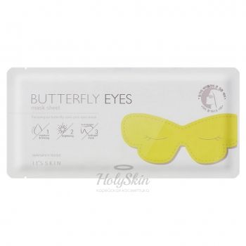 Butterfly Eyes Mask Sheet Увлажняющая маска с коллагеном для кожи вокруг глаз