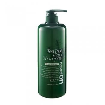 Natural On Tea Tree Cool Shampoo 1000ml Шампунь для восстановления волос