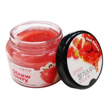 Real Nature Strawberry Smoothie Mask Pack купить