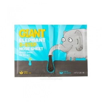 Giant Elephant 2-Step Nose Sheet Маска-патч для очищения кожи