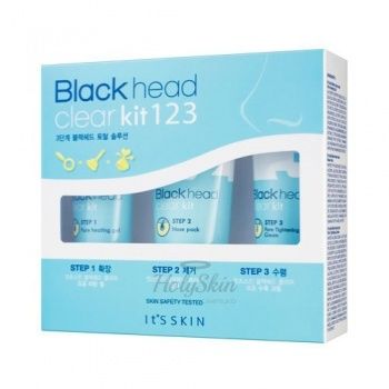 Blackhead Clear Kit 123 Набор от It's Skin Blackhead Clear Kit 123. Комплексный уход за кожей лица