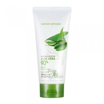 Soothing and Moisture Aloe Vera 90% Body Shower Gel Увлажняющий гель для душа