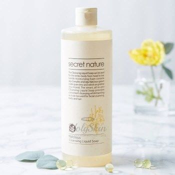 Narcissus Cleansing Liquid Soap Универсальное жидкое мыло с экстрактом нарцисса специально создано для очищения лица, тела и волос
