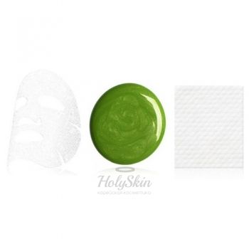 Platinum Green Facial Mask Kit Маска трехкомпонентная для ухода за кожей лица зеленая
