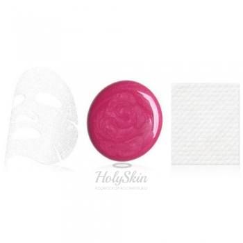 Platinum Hot Pink Facial Mask Kit Маска трехкомпонентная для ухода за кожей лица розовая