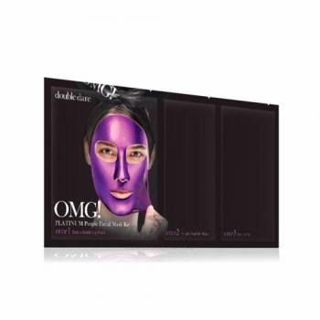 Platinum Purple Facial Mask Kit Маска трехкомпонентная для ухода за кожей лица фиолетовая