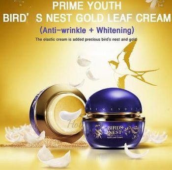 Prime Youth Bird's Nest Gold Leaf Cream Holika Holika