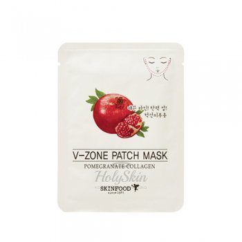Pomegranate Collagen V-Zone Patch Mask SKINFOOD отзывы