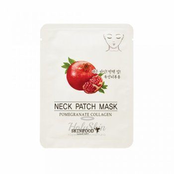 Pomegranate Collagen Neck Patch Mask description