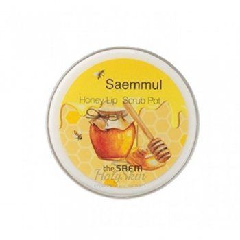Saemmul Honey Lip Scrub Pot description