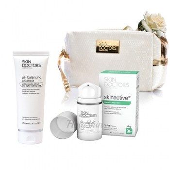 Skinactive Day + PH Balancing Cleancer Набор - интенсивный дневной крем и очищающее средство