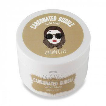 Urban City Carbonated Bubble Gold Mask Baviphat