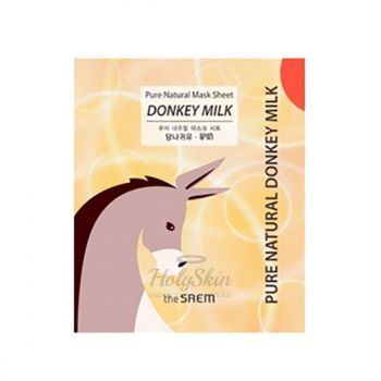Pure Natural Mask Sheet Donky Milk description
