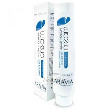 Aravia Professional Super Moisture Cream Супер увлажняющий крем для ног с мочевиной