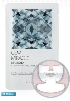 Gem Miracle Diamond Cutting V Lifting Mask Sheet The Saem купить