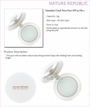 Hawaiian Fresh Pore Pact отзывы
