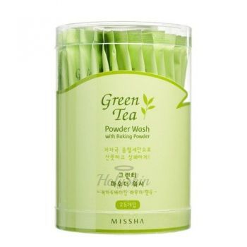 Green Tea Powder Wash With Baking Powder description
