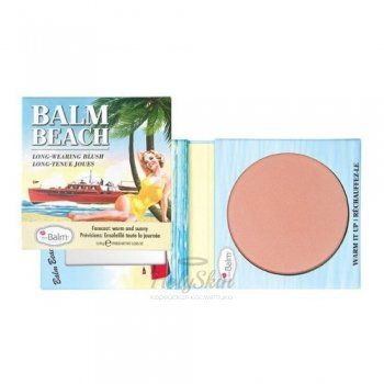 TheBalm Balm Beach Устойчивые румяна сатиново-матового оттенка