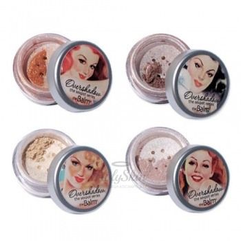 TheBalm Overshadow Минеральные тени для век для придания глазам роскошного и тонкого мерцания