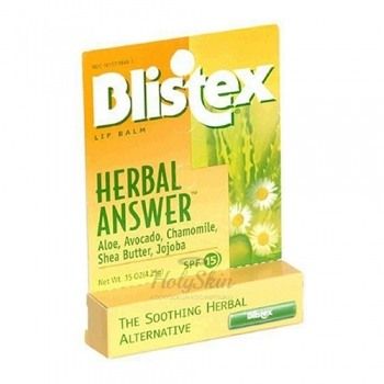 Blistex Herbal Answer Солнцезащитный бальзам для губ