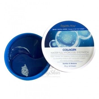 Collagen Water Full Hydrogel Eye Patch Farmstay отзывы