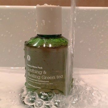 Patting Splash Mask Soothing & Healing Green Tea Успокаивающая и освежающая маска